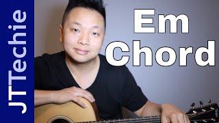 How to Play Em Chord on Acoustic Guitar | E Minor Chord