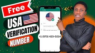 WORLDWIDE: How To Get Free USA  Number For WhatsApp verification 2023 | Free US WhatsApp 2023