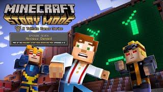 Minecraft: Story Mode Episode 7 "Access Denied"  All Cutscenes (Game Movie) 1080p HD