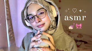 ASMR  LONG NAIL TAPPING, MOUTH SOUNDS, INTENSE BARE MIC SCRATCHING, TEETH TAPPING & more!