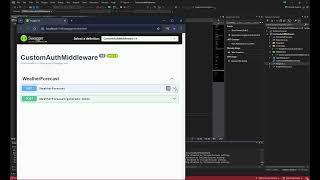 How to Create and Test Custom Authentication Middleware in ASP.NET Core 8 | Tutorial Demo