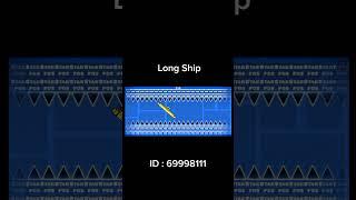 Long Ship #geometrydash #gd #inshot #geometry #extremedemon #geometrydash2