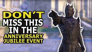 Here's FOUR ways to Capitalize on the Anniversary Jubilee Event in ESO!