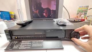 VIDEOREGISTRATORE VHS SONY SLV-425 DA PRO 4 HEAD CONDIZIONI DA VETRINA QUALITÀ TOP PERFETTO IN TUTTO