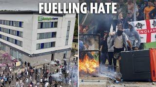 How riot thugs are using Telegram app to plot attacks on targets including refugee hotels