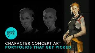 Crafting a Killer Concept Art Portfolio: Tips to Get Your Characters Noticed