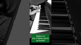Study in G (Op.74, Book I No.6) by Dunhill