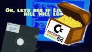 Commodore 64 treasure hunting! Loading random floppy disks to find games and forgotten gems.