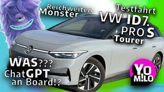 KRASS! Das ChatGPT Reichweiten-Monster VW ID7 Pro S Tourer im Test