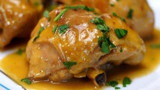 Garlic chicken. It's so delicious that I cook it almost every week  A lot and easy food