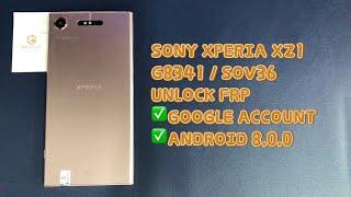 SONY XPERIA XZ1/G8341/SOV36 UNLOCK FRP ANDROID 8.0.0｜GOOGLE ACCOUNT