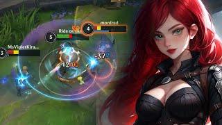 Wild Rift Katarina 28 Kills One Shot Combo Delete!!