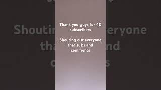 Shouting out anyone who subscribes and comments #foryou #subscribingtoeveryone