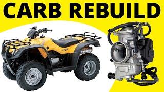 Carburetor Clean & Rebuild - Honda Rancher ATV Repair