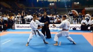 Ronin traditional karate club (Ukraine). WTKF. Crakow 2016  (Kumite)