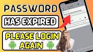 Fixed  Password Has Expired Please Login Again In Vivo (2023) || Vivo Y20 || Vivo Y15