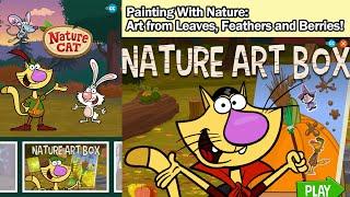 Painting With Nature NATURE CAT Nature Art Box Gameplay PBS Kids Games Walkthrough iOS Android