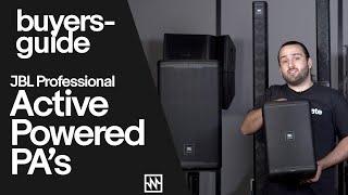 JBL Professional Active Powered PA Systems Buyers Guide