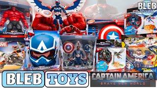 Captain America Brave New World toy collection unboxing ASMR | Red Hulk | Lego 76292 | toy review