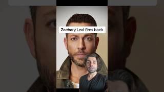 Zachary Levi fires back