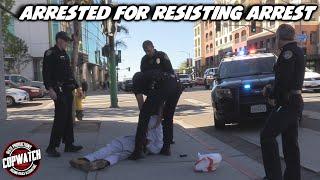 Man Arrested for Resisting Arrest | Copwatch