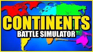 Continents vs Continents... (World War Simulator)
