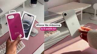 iPhone 16e Unboxing x Review