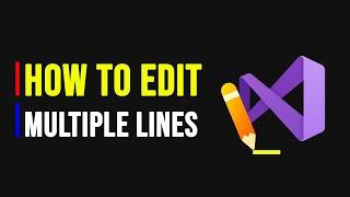 Visual Studio Tip #19 - How to select multiple lines at once