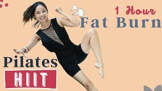 1 HOUR HIIT PILATES WORKOUT | NO JUMPING * NO REPEAT | Fat Burn 600 KCal