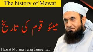 the history of meo cast| mewati history video| hazrat molana tariq jameel sab say about meo cast|