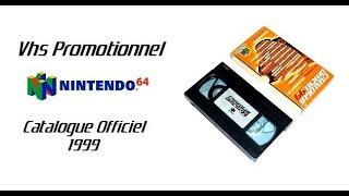 Vhs Promotionnel Nintendo 64 Catalogue offiiciel 99 en Francais  HD 1080P