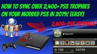 How To Sync Over 2,400+ PS3 Trophies On Your Modded PS3 In 2024! [EASY] (CFW/HEN) #PS3Trophy #PS3Mod
