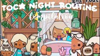 Toca night routine compilation ! ||NOT MY VIDEOS||