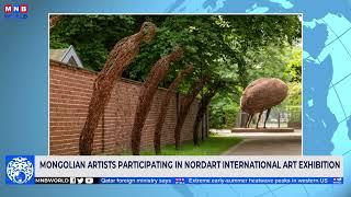 Mongolian Artists Participating in NordArt International Art Exhibition.