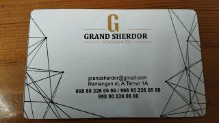 Город Наманган, Узбекистан и GRAND SHERDOR BOUTIQUE HOTEL