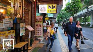 [4K UHD] Walking in Downtown Bangkok | Asok to Phrom Phong along Sukhumvit Road