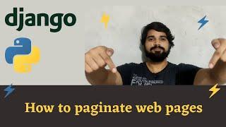 How to paginate a web page | django beginners tutorial