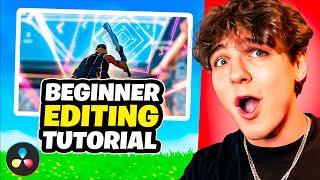 How to Edit a Fortnite Montage for BEGINNERS (Free Presets) - Davinci Resolve Fortnite Tutorial