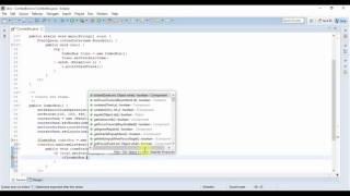 Java Swing Tutorial 10 : JComboBox with itemListener