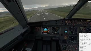 GUSTY CROSSWIND (22-36KT) LANDING | DANGEROUS BANK | MSFS 2020 Fenix A320 | PANC ILS07R