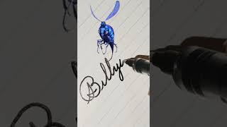 Fantastic Beasts in beautiful cursive calligraphy handwriting | Billywig #shorts