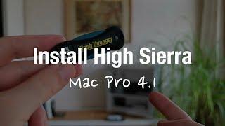 How to install High Sierra on Apple Mac Pro 4.1 (Firmware Update)