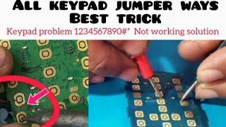 how to fix keypad 1234567890*# not working, All keypad problem solution|| DE GREAT TECH