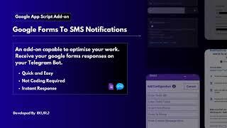 Google Forms™ to SMS Notifications Tutorial - By XURJ