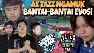 AE TAZZ NGAMUK LAWAN MANTAN TEAMNYA !! ALTER EGO VS EVOS MATCH 1 - MPL S13