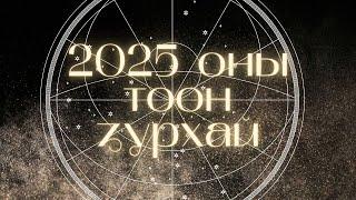 2025 оны тоон зурхай | Хувийн жилийн тоо