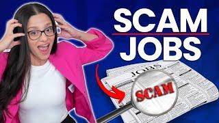 How to Spot a Job SCAM  (don't fall for this TRAP!)