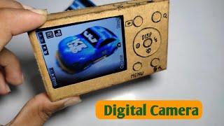 homemade Digital Camera making with cardboard