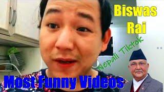 Biwash rai | Most Funny Videos | Nepali best Tiktok 2021