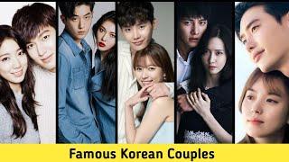 Famous Korean Couples | Famous Korean Couples in Real Life | Korean Celebrity Couples 2023 |